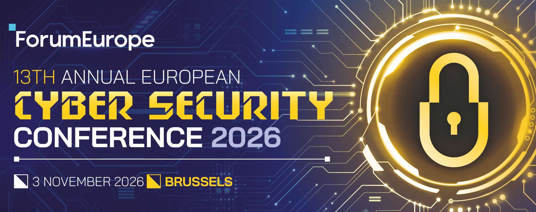 The 13th Annual European Cyber Security Conference